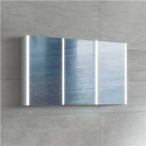 Алуминиев шкаф за медицина с огледална врата